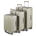 Pack de 3 Valises Rigides en Polycarbonate avec Cadre Aluminium