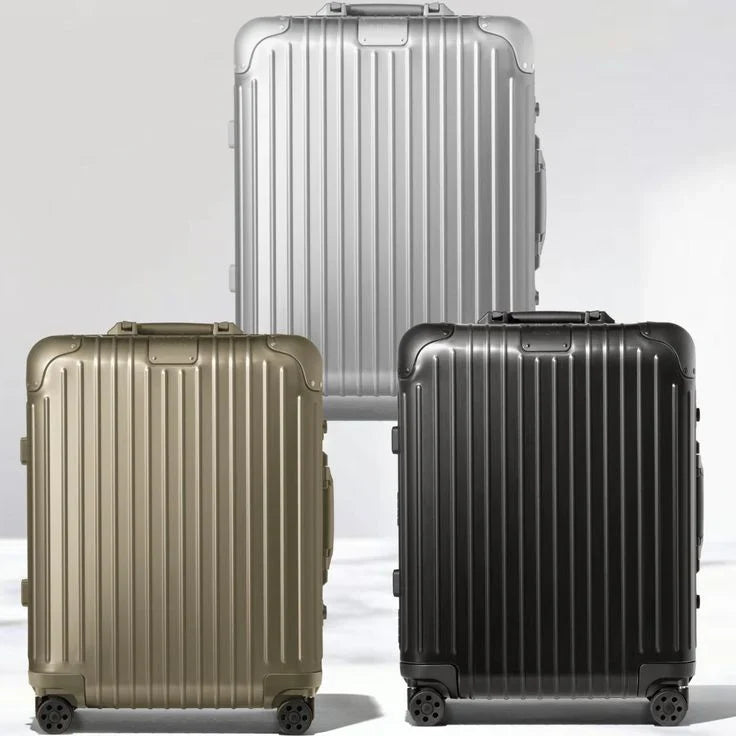 Valise de Cabine Aluminium – Ultra Résistante, Coque Rigide, Serrure TSA & Roues 360°