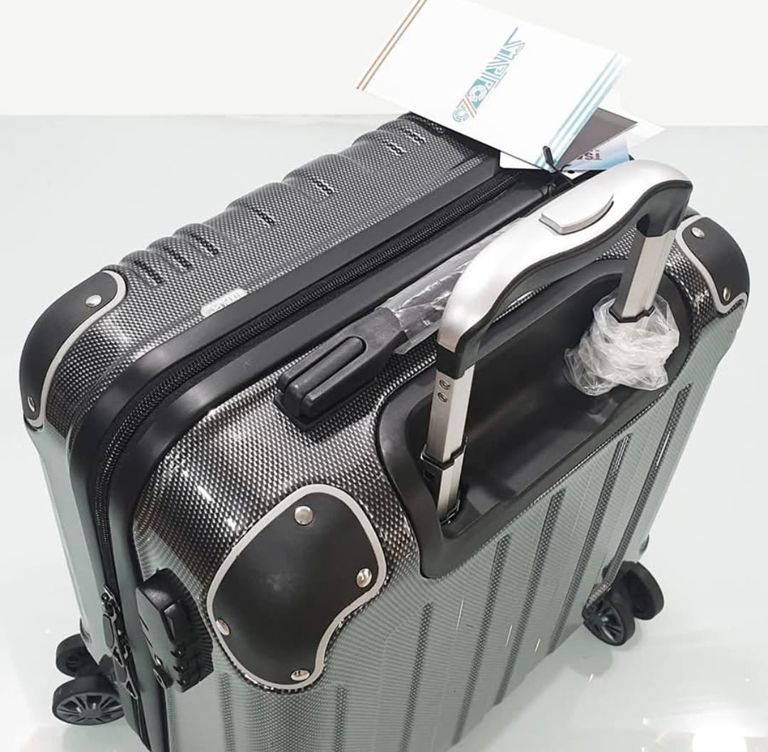Valise Cabine  en Polycarbonate – Ultra Légère, Coque Rigide, Roues Doubles 360°, Serrure TSA