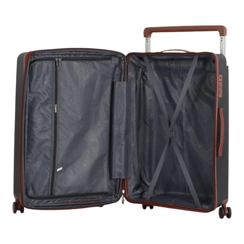 Set de 3 Valises Rigides de Voyage – Bagage Cabine, Moyenne & Grande Taille avec Roues Pivotantes 360°