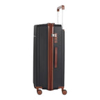 Set de 3 Valises Rigides de Voyage – Bagage Cabine, Moyenne & Grande Taille avec Roues Pivotantes 360°