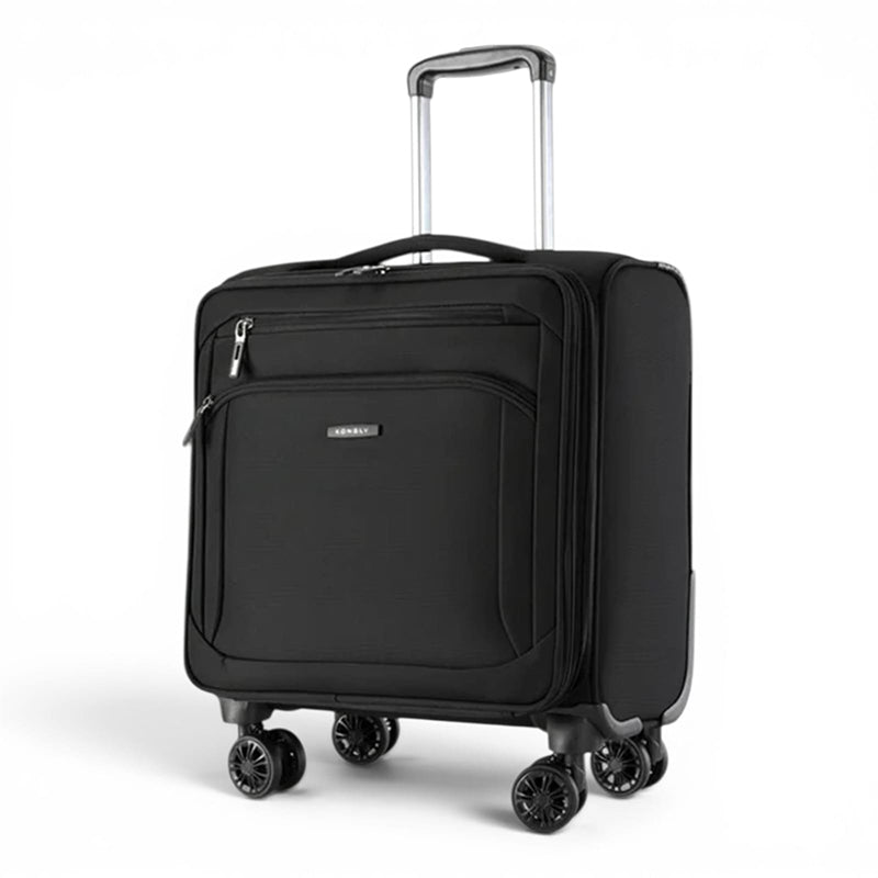 Valise Cabine 18 Pouces – Valise de Voyage Légère Imperméable avec Roues Silencieuses