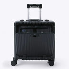 Valise Cabine Intelligente avec Port PC, Port USB, Support Téléphone et Porte-Gobelet Intégré