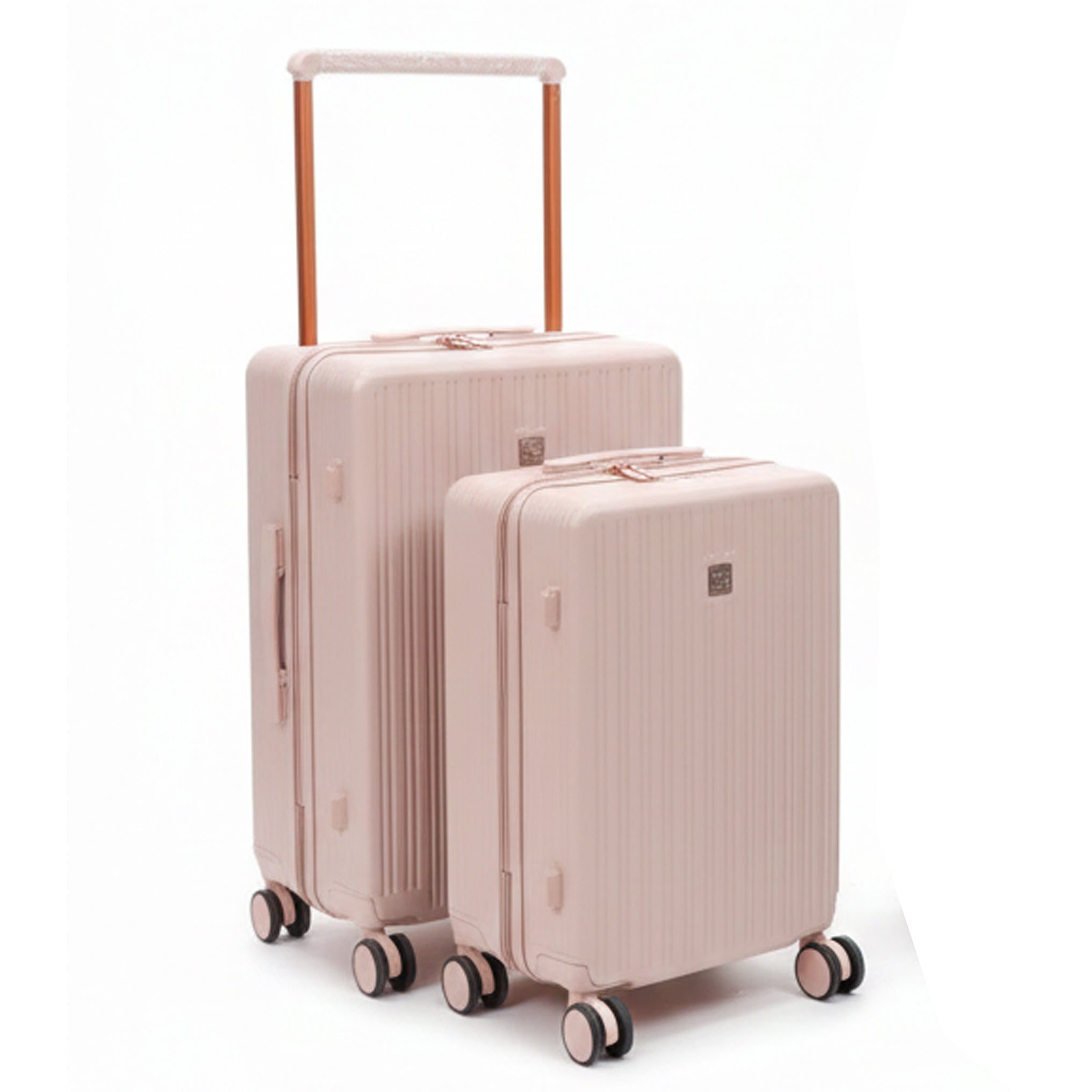 Valise rigide premium avec poignée télescopique en aluminium et roues silencieuses 360°