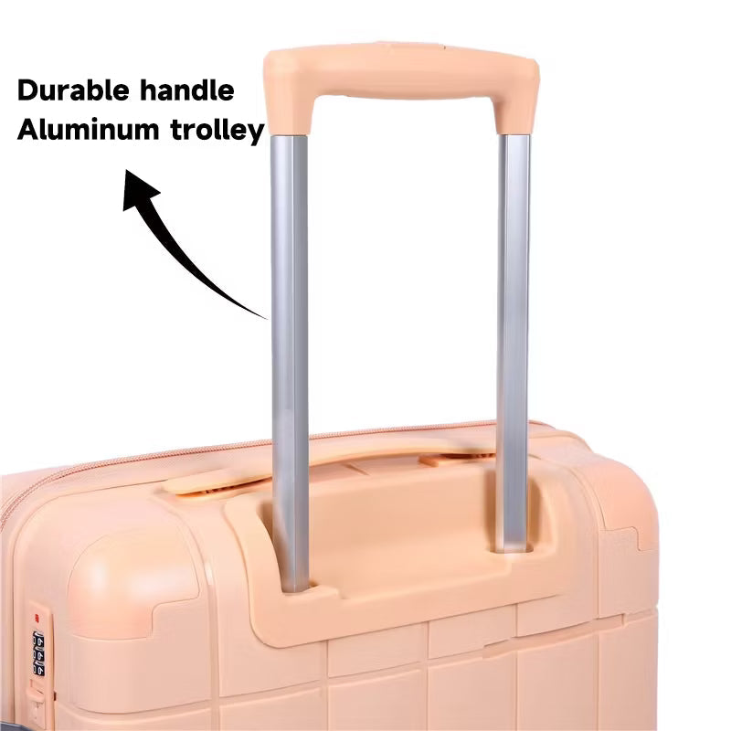 Set de 3 Valises Rigides – Cabine, Moyenne & Grande | Livraison Maroc