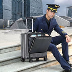 Valise Pilote 20" Rigide en Polycarbonate – Livraison au Maroc