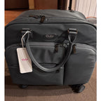 GOBY LONDON – Valise Cabine Souple Ultra Légère 35L/41L avec 4 Roues Silencieuses