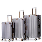 Valises rigides en polycarbonate premium – set 3 pièces robuste et sécurisé avec serrure TSA