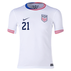 Nike Youth United States Timothy Weah Home Jersey 24/25 (White)