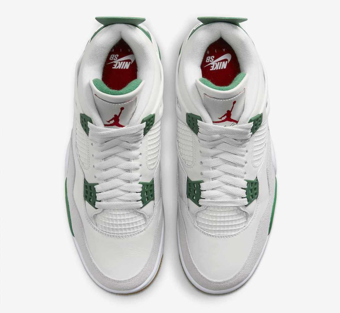 Nike SB x Air Jordan 4 Pine Green - santkicks